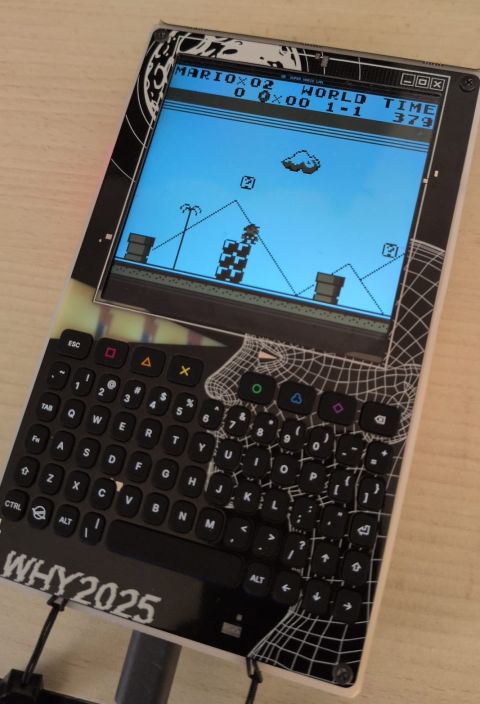 Image 2. GB emulator running