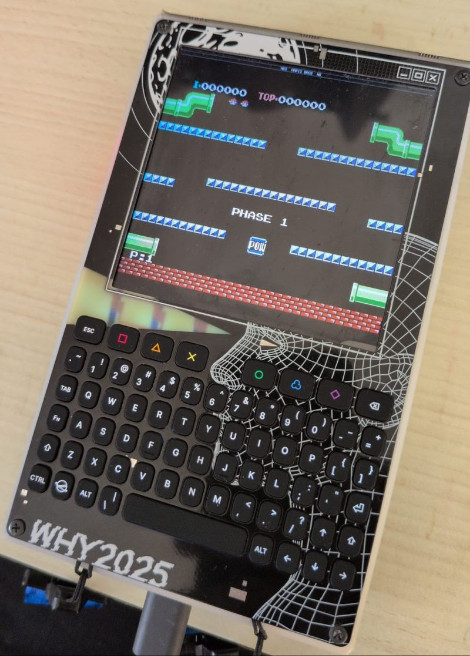 Image 1. NES emulator running but at low fps